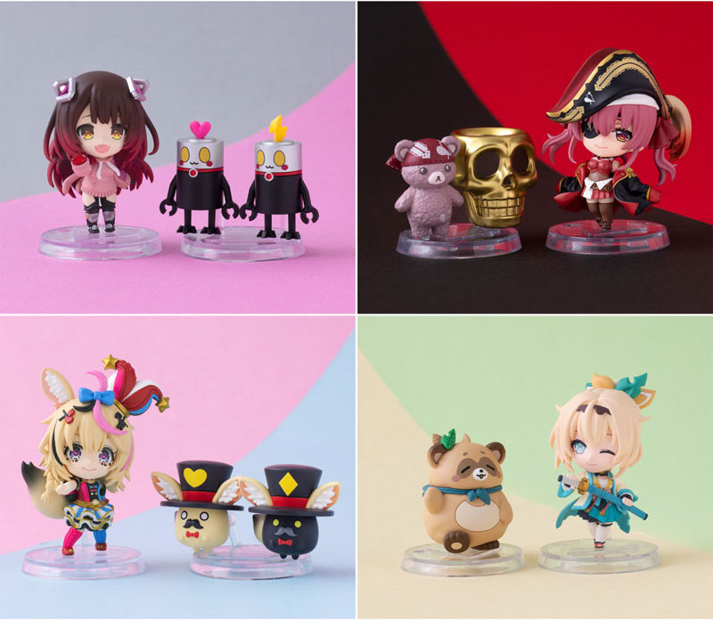 宝鐘マリン デフォルメフィギュア 3点 まとめ売り GOODS-04703261_01.jpg