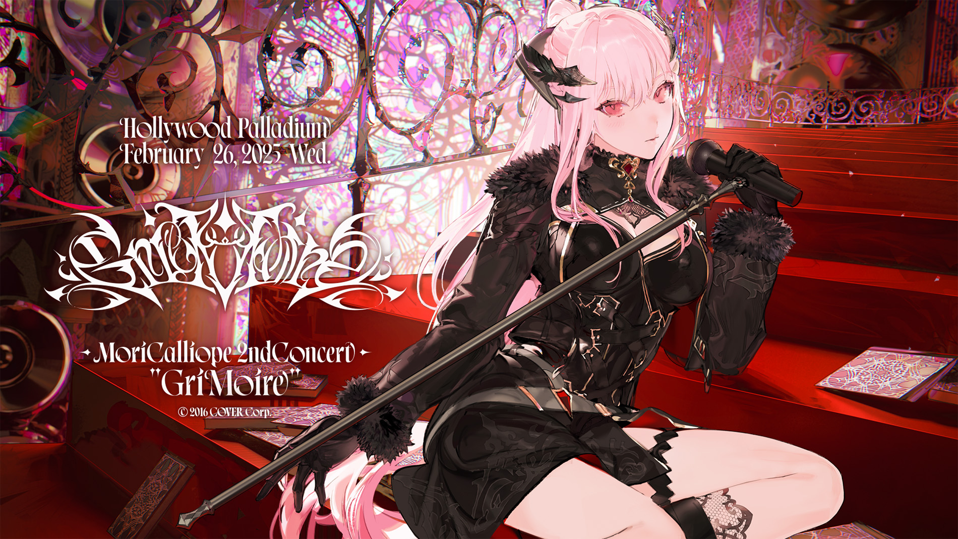 予約受付中】Mori Calliope 2nd Concert “Grimoire” Blu-rayディスク